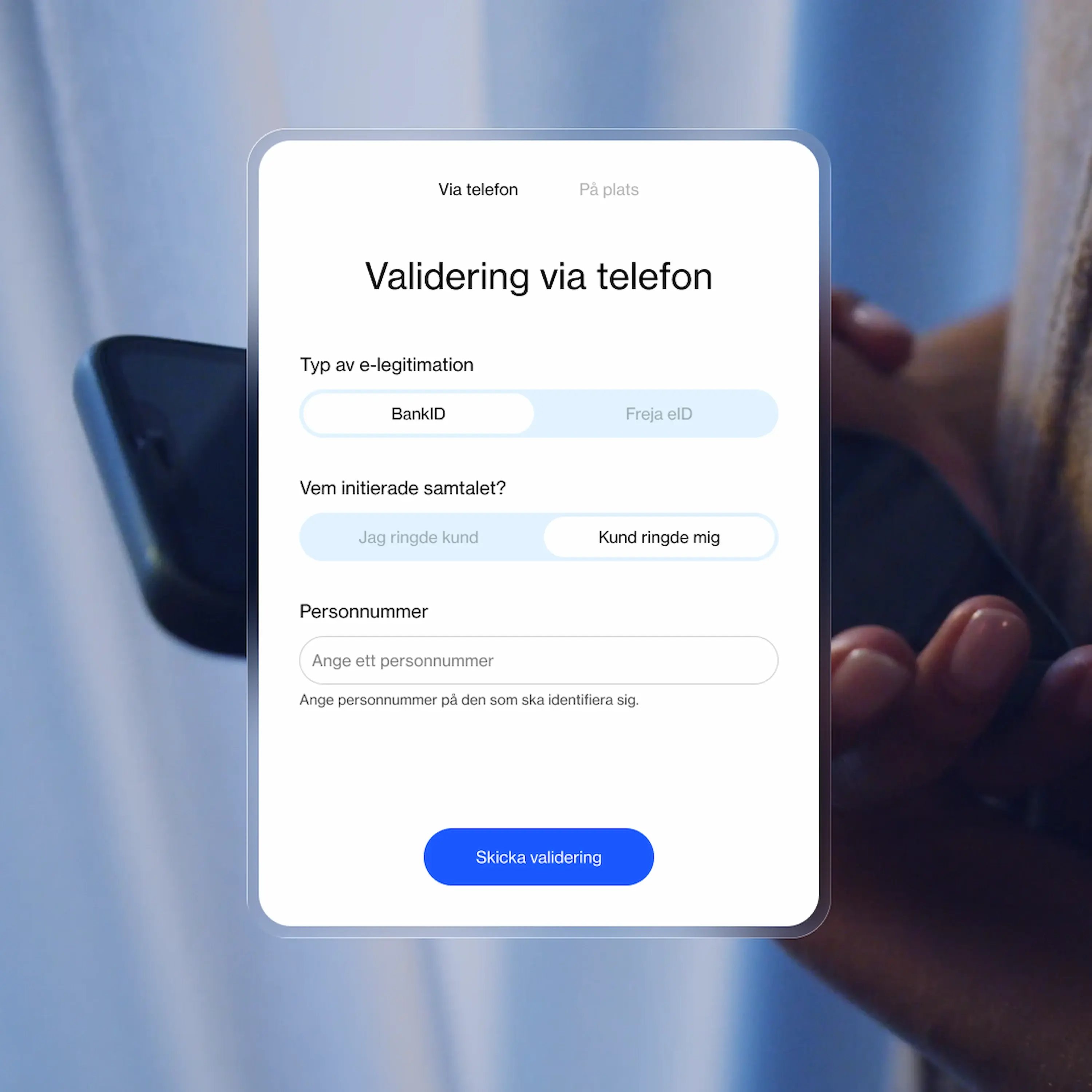 Ciceron-personvalidering-ui